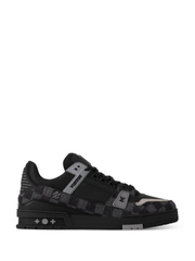 Louiss Vuitton Trainer Black Grey