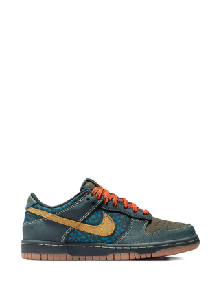 NIK_E DUNK LOW SEAWEED CARGO KHAKI OCHRE FIX