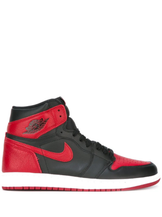 Nikee Air Jordan Retro 1 Mid Banned Fix 841