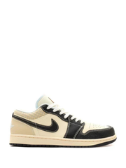 Nikee Air Jordan 1 Low Coconut Milk Black