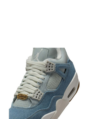 Nikee Air Jordan 4 Retro Tex Denim Sail Gum 1070
