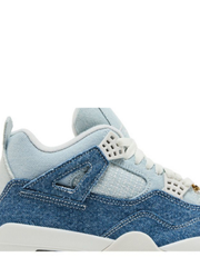 Nikee Air Jordan 4 Retro Tex Denim Sail Gum 1070