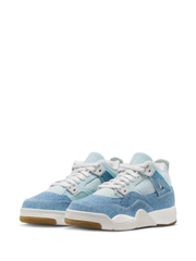 Nikee Air Jordan 4 Retro Tex Denim Sail Gum 1070