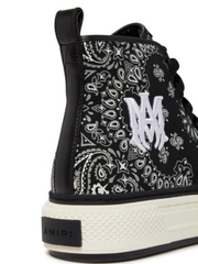 Amirii Bandana Court High Top Sneakers