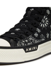 Amirii Bandana Court High Top Sneakers