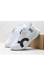 On Running CloudBoom Strike LS White Black 499