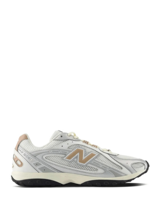 Newbalance 204L silver metallic white and brown