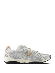 Newbalance 204L silver metallic white and brown