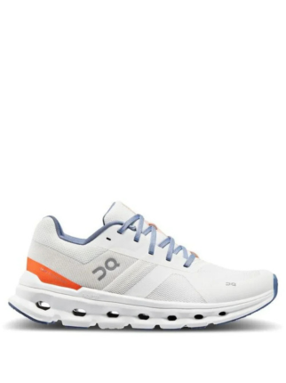 On Cloud Monster Undyed White Flame Running Shoes