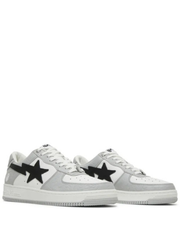 A BATHING APE BAPE STA LOW GREY BLACK SALE