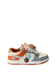 NIK_E SB DUNK STUSSY GREY ORANGE FIX