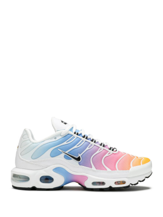 Nikee Airmax Plus TN White Blue Pink Women Shoes