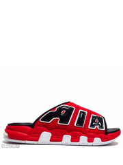 Nikee air uptempo slide Red