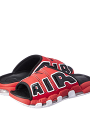 Nikee air uptempo slide Red