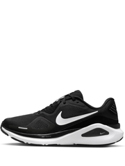 Nikee Running Structure 26 trainers in black and white