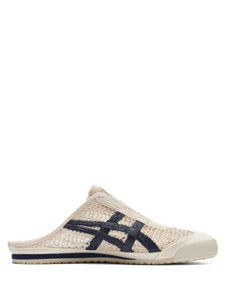 onitsukaa tiger Mexico 66 Sabot Half Cut Shoe Cream NavyFIX
