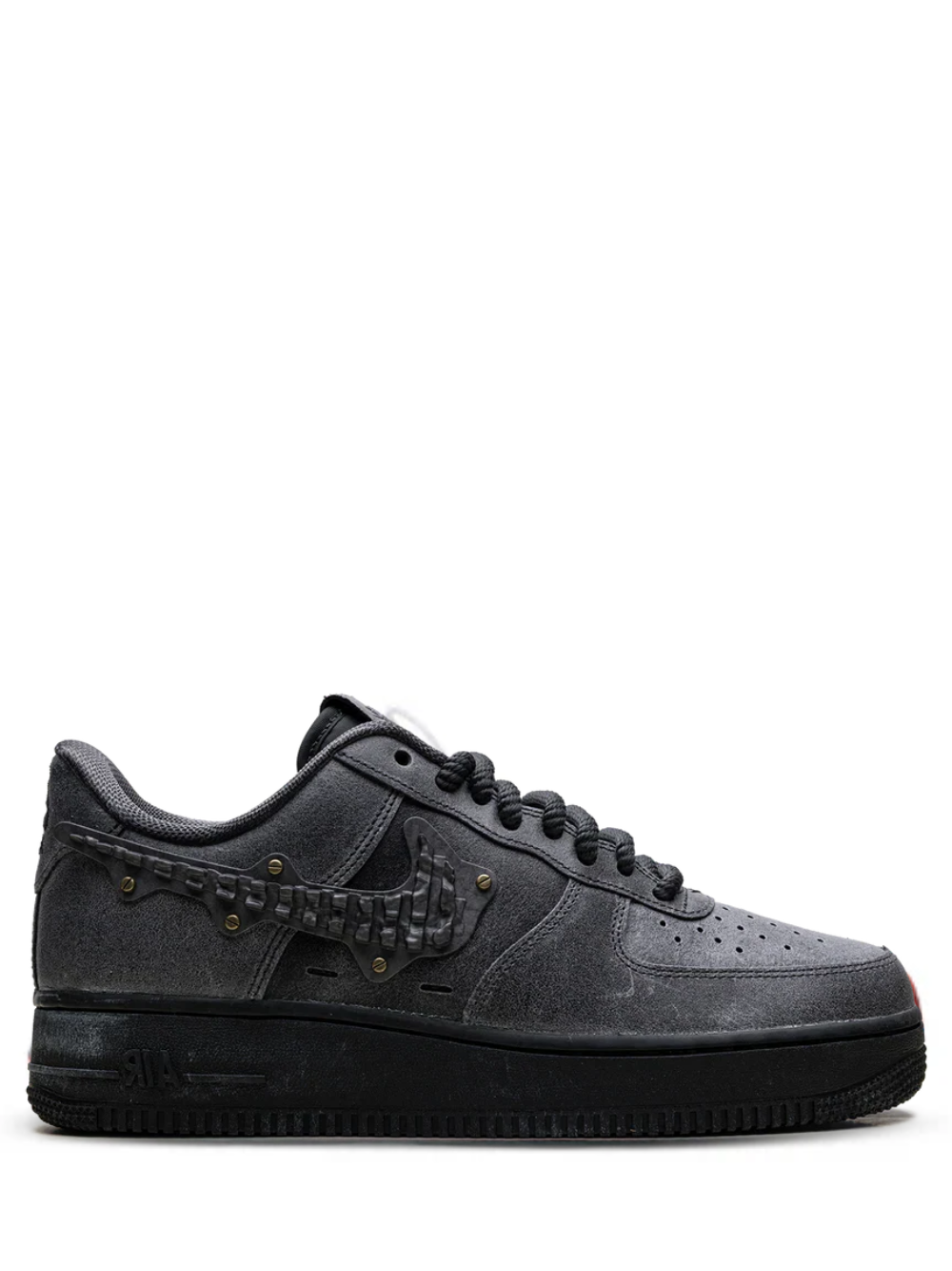 Nikee AirForce 1 Low Medium Ash Black 439