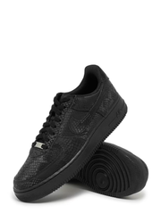 nik ee Airforce 1 Black Low Pony Hair