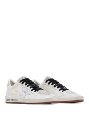 Golden Goose Ball Star Low White Silver