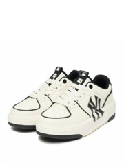 MLB CHUNKY LINER LOW WHITE BLACK