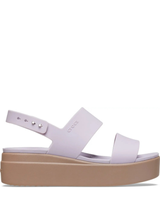 Crocss brooklyn slingback low wedge sandals Mujer