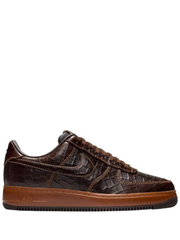 Nikee Airforce 1 Low Fauna Brown Croc 1107