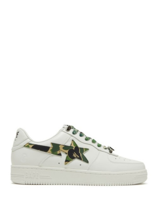 A Bathing Ape Bape STA Low Camo Green
