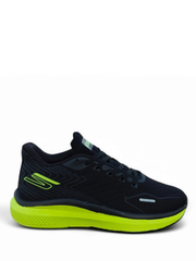 skecher Go run arch fit ride 11 black green