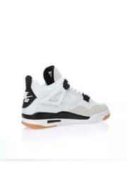 Nikee Air Jordan 4 SB White and Black