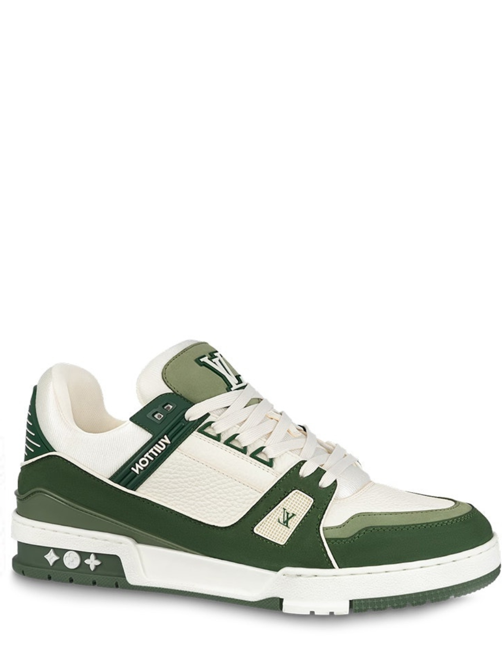 LOUIS VUITTON TRAINER OLIVE GREEN