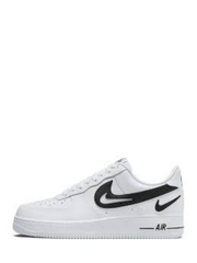 airforce 1 low cut out white black