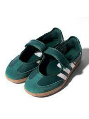 ADIDAS SAMBA XLG MARY JANE GREEN