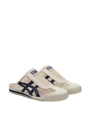 Onitsuka Tiger Mexico 66 Sabot Half Cut Shoe Cream Navy Fix #114