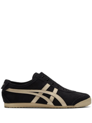 Onitsuka tiger slip on black desert suede