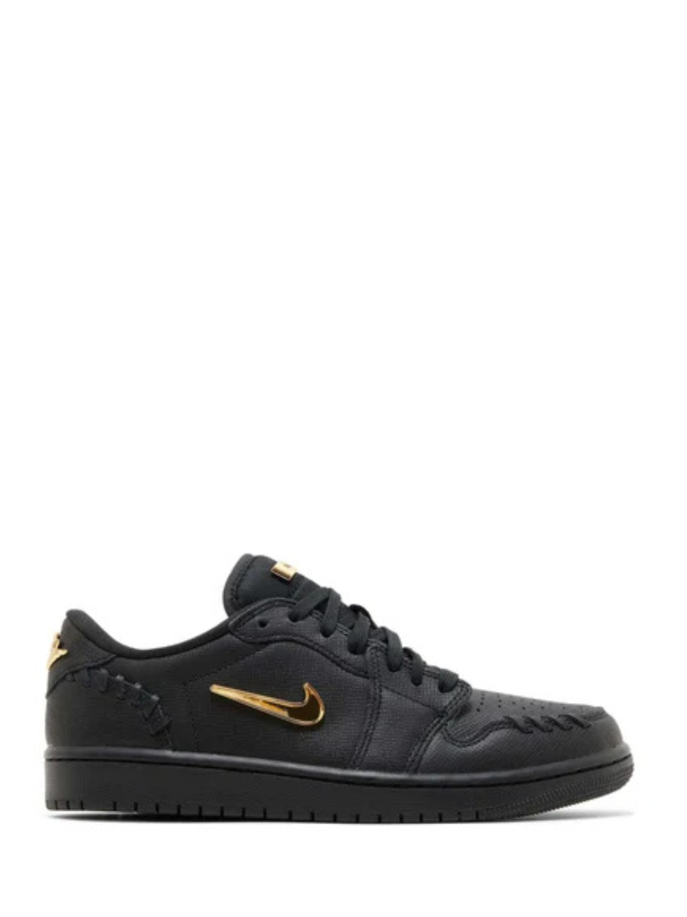 Nike Air Jordan retro 1 make black metallic gold