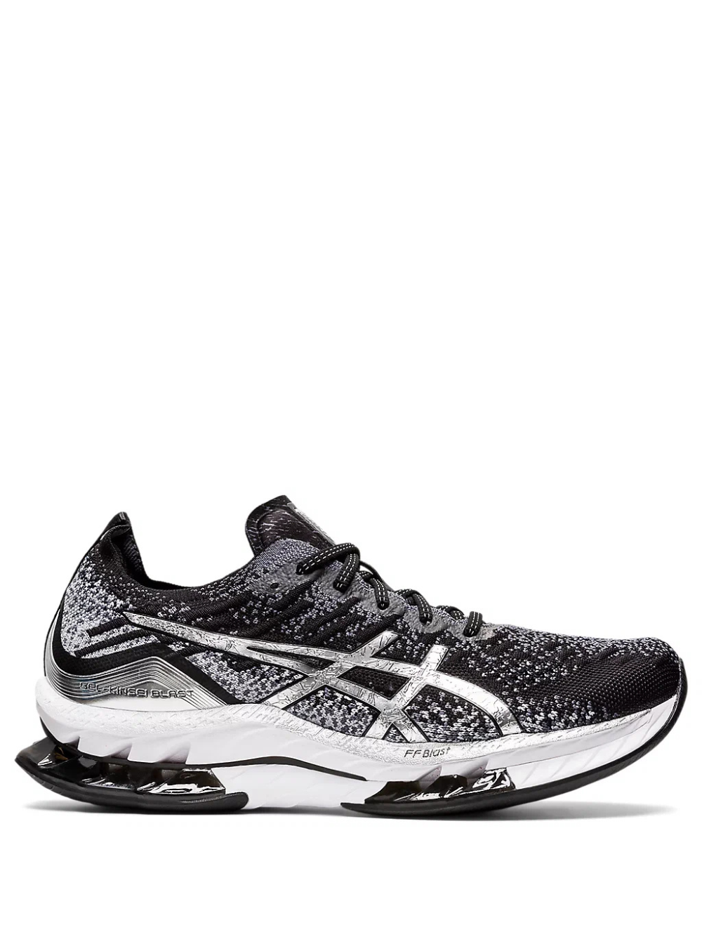 Asics gel blast platinum black grey