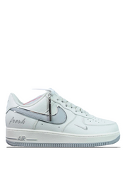 NIKE airforce 1 07 low keep fresh beige LIGHT GREY silver