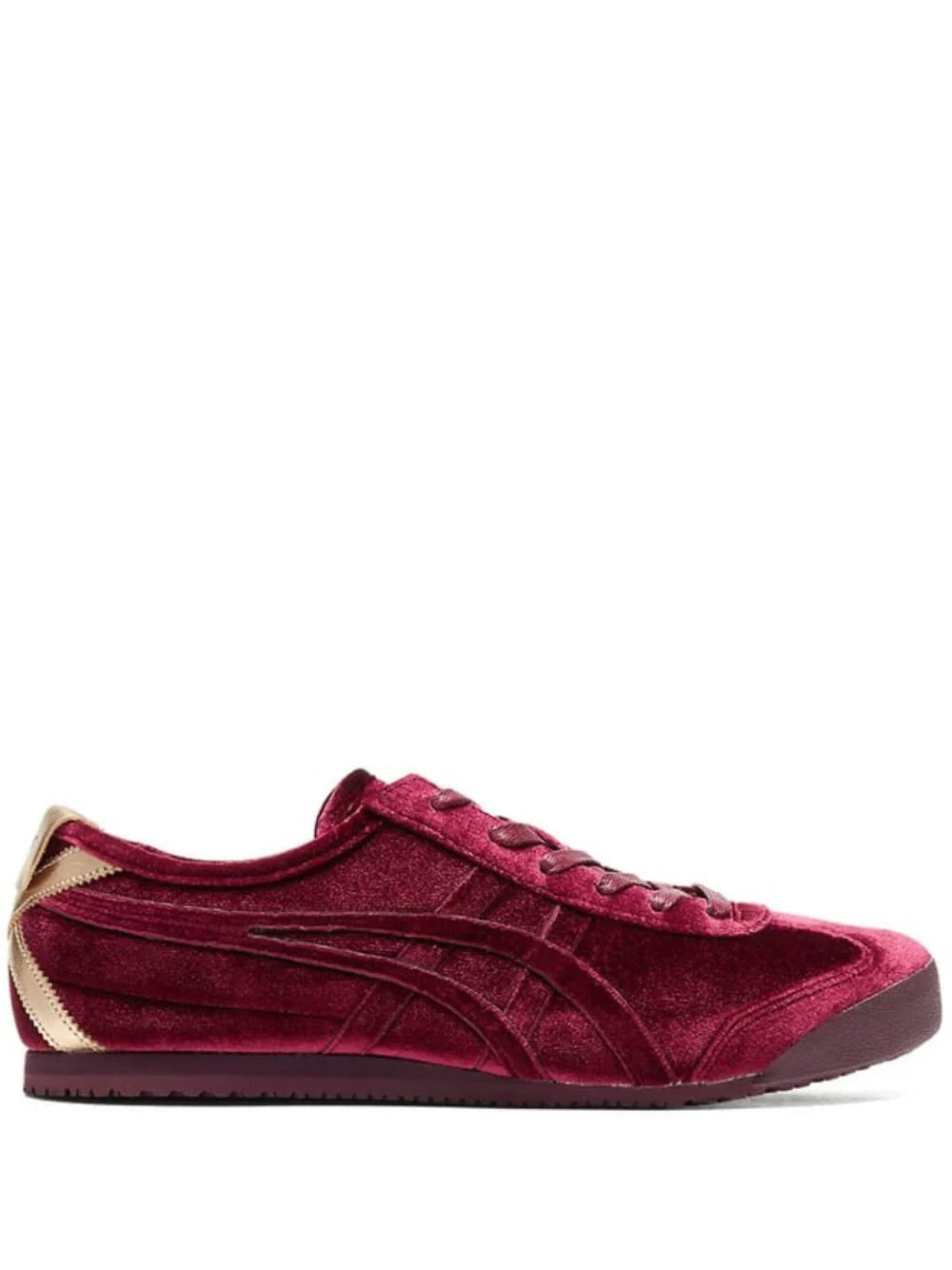 ONITSUKA TIGER MEXICO 66 RED VELVET AUTHENTIC marron