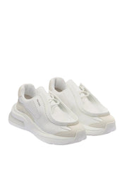 Pradaa Men Systeme Brushed Leather Sneakers