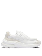 Pradaa Men Systeme Brushed Leather Sneakers