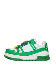 Louiss Vuittonn TRAINER Maxi Green WHITE