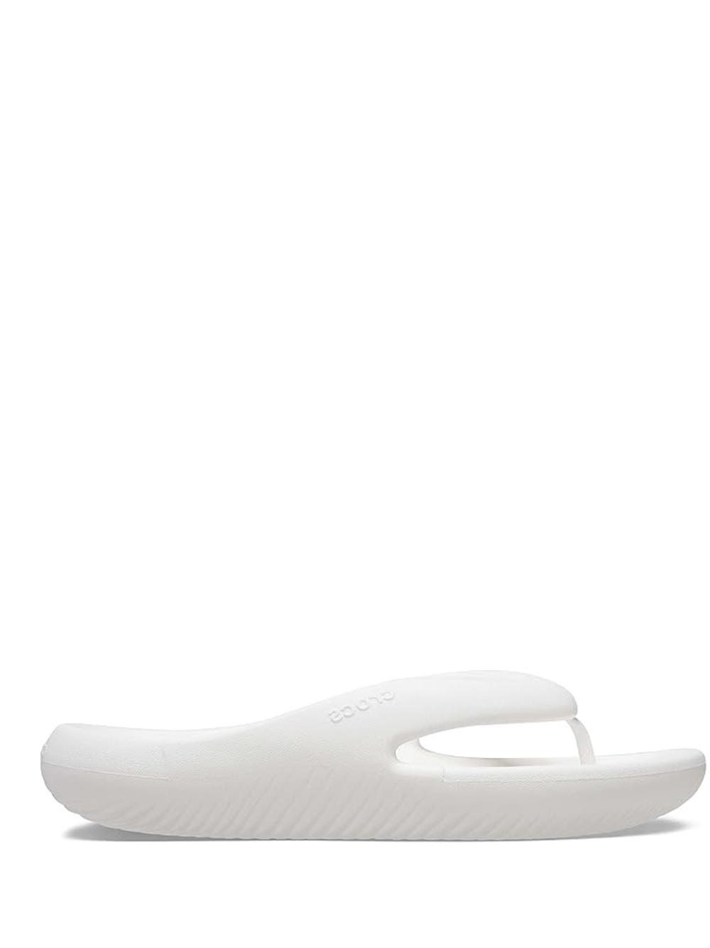crocss MELLOW RECOVERY FLIP Flops Whites - 1
