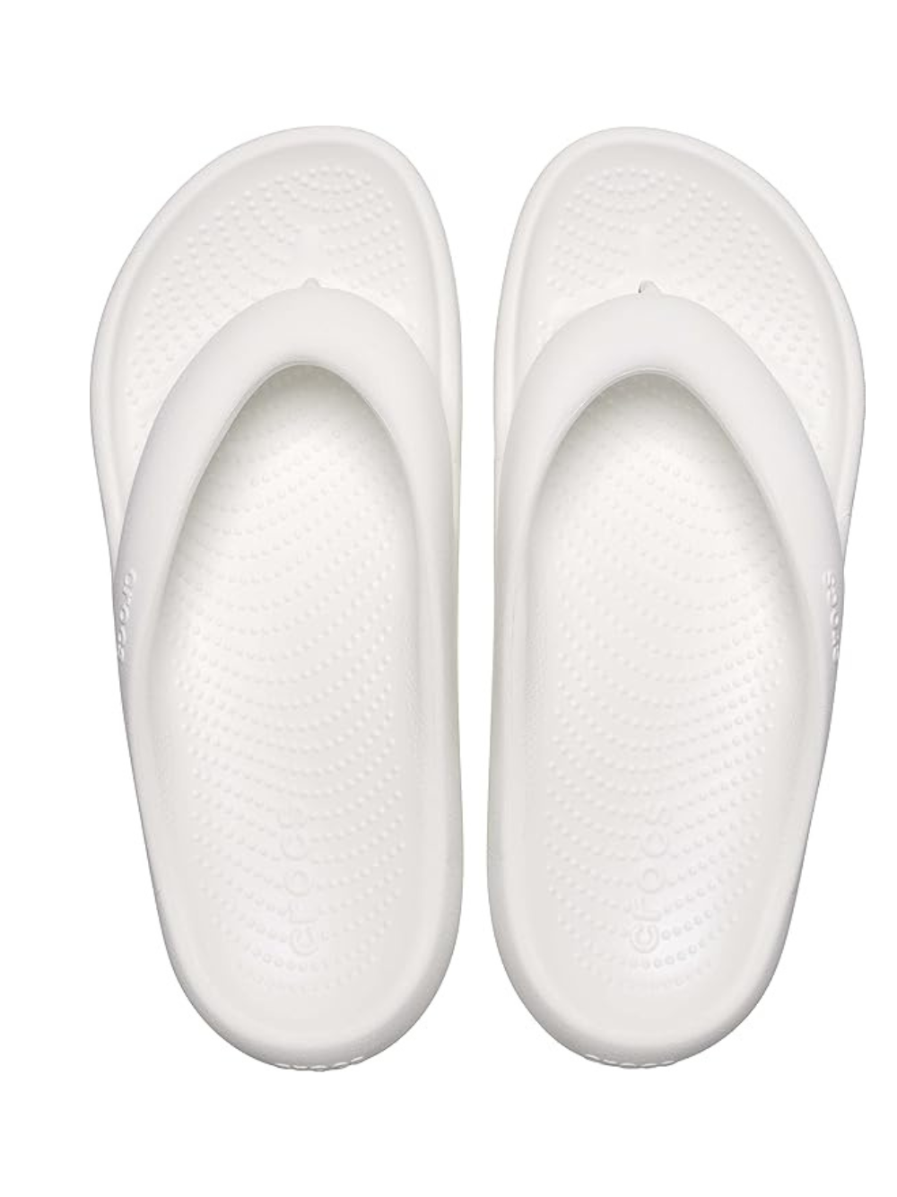 crocss MELLOW RECOVERY FLIP Flops Whites - 3