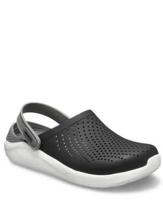 crocss literide black white - 3