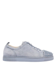 Christian Louboutin Gray Lace Up