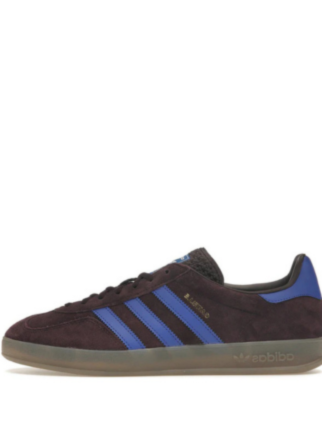 gazelle indoor maroon blue 10 superstar campus tan gum brown - 2