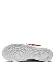 airforce 1 low carabiner swoosh red