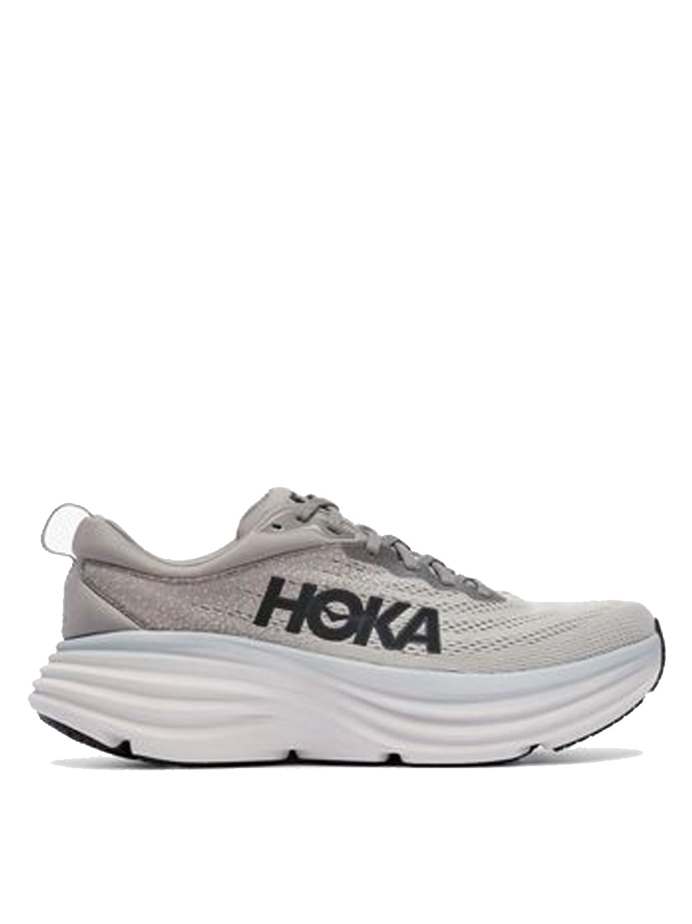HOKA BONDI GREY WHITE