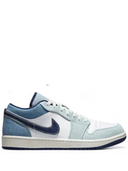 nikee Air Jordan 1 Low Se Denim Star Blue 400 - 1