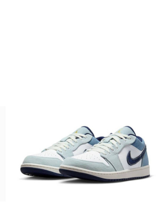 nikee Air Jordan 1 Low Se Denim Star Blue 400 - 2